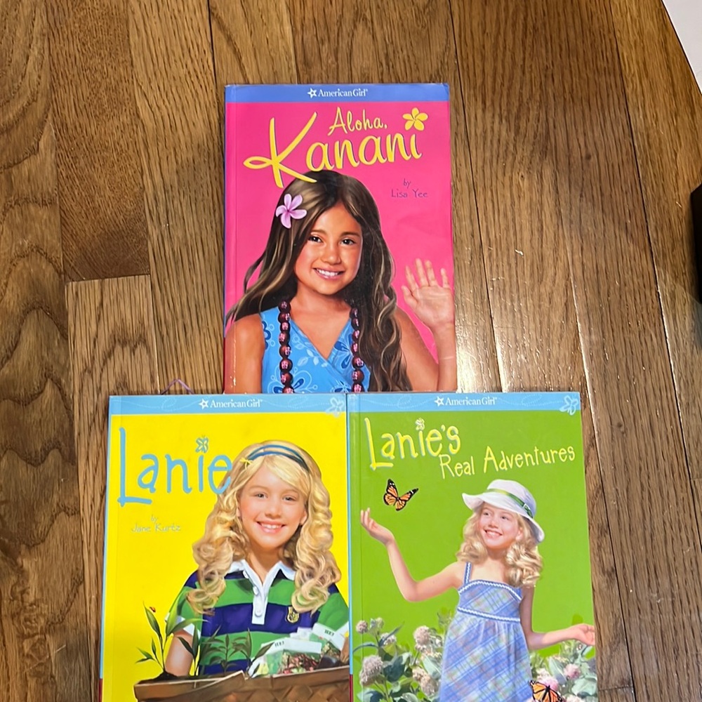 3 American Girl Books